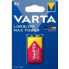 VARTA Longlife Max Power 9V 550mAh 1ks 04722