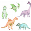 Detské samolepky na stenu - Big Dinosaury sada Nástenný výjav M (Detské samolepky na stenu - Big Dinosaury sada Nástenný výjav M)