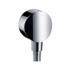 HANSGROHE Prípojka pre sprchové hadice FixFit S, chróm