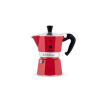 Bialetti Moka Express - červená 3 šálky (Moka konvička - červená - 3 šálky)