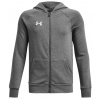 Mikina s kapucňou Under Armour Boys' UA Rival Fleece Full-Zip Hoodie 1379794-025 Veľkosť YSM