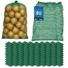 Raslové vrece so sťahovaním na cibuľu zemiaky 15 kg 40x60 cm sada 100 ks.