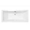 BESCO QUADRO 170 x 75cm vaňa klasická obdĺžniková, akrylátová, biela lesklá, #WAQ-170-PK