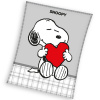 Carbotex Detská deka Snoopy Love 150x200 cm