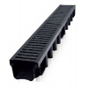 Odvodňovací žľab s liatinovým roštom 131x98x1000mm B125