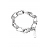 Emporio Armani náramok pánsky z nehrdzavejúcej ocele Eagle Logo EGS3302040 strieborná ONE SIZE