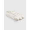 GAP Členkové ponožky, 3 páry Biela S/M Biela Biela