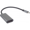 PremiumCord Převodník USB-C na HDMI, rozlišení 4K a FULL HD 1080p, kovové pouzdro ku31hdmi16