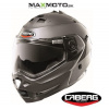 Prilba CABERG Duke - strieborná metalická