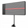 Lineárna reflexná LED lampa Pdr na vyťahovanie záhybov