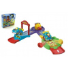 Tut Tut Dráha s raketovým štartom + autíčko 8cm plast na batérie so zvukom sa svetlom Teddies 3417761448281