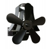 Ventilátor na kachle, optimálna teplota 80 – 250 °C, čierny, 759027