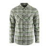 Flanelová Košeľa Grundéns Dungeness Seawool Flannel Shirt Grass Veľkosť XXXL