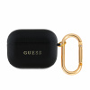 Guess PU Grained Classic Logo Puzdro pre AirPods 3 - Black GUA3PGUGMK