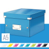 Leitz WOW Click & Store A5 22 x 16 x 28,2 cm, modrá