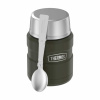 Termoska na jedlo s lyžicou Thermos Style 470 ml - olivová