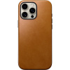 Nomad Modern Leather Case MagSafe kryt iPhone 16 Pro Max svetlo hnedý
