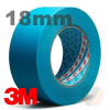 3M 3434 Vysokovýkonná vodeodolná maskovacia páska, modrá, 18 mm x 50 m, 07895