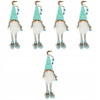5x stolný trpaslík letná záhrada Gnomy Ocean Gnome (5x stolný trpaslík letná záhrada Gnomy Ocean Gnome)