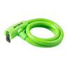 Zámok na bicykel Extend COMPANION 12*1200mm, lime green