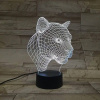 3Dmix 3DL-WD018 – 3D LED nočná lampa - Puma (Wood)