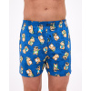 Pánske bavlnené boxerky Cornette Classic 001/178 XXL modrá