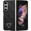 Obal Guess 4G PU Leather Triangle Samsung Galaxy Z Fold5 5G F946 GUHCZFD5P4TDPK Black