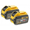 Sada akumulátorov FLEXVOLT 54V/18V XR 2x 12,0Ah/4.0Ah DEWALT DCB548Y2