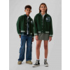 GAP Varsity tmavo zelená biela