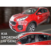Deflektory - Kia Sportage 2016-2021 (+zadné)
