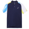 Tricouri polo bărbați Australian Ace Blaze Polo - cosmos blue - Modrý (M)