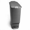 Simplehuman CW1363 Slim 40 l šedý