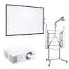 Mobilné komplety so zdvihom (interaktívna tabuľa, projektor, mobilný zdvih, kabeláž) Avtek TT-Board 80 Acer S1286H Zdvíhací mechanizmus na kolieskach