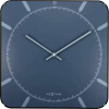 Designové nástěnné hodiny 3172 Nextime Michael Dome Blue 35cm