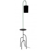 Candellux Ravello stojaca lampa 1x40 W čierna-mätová 51-00064