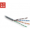 LYNX CS LYNX UTP kabel Cat5e, PVC (Eca), celoměděný, vnitřní , šedý, box 305m
