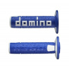 DOMINO gripy A360 (offroad) délka 120 mm, DOMINO (modro-bílé)