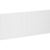 Mexen Mexen, Rýhované čelo pre korpus kúpeľňovej skrinky 100 x 43,5 cm, biela matná, 91A20-1000-470-1-01