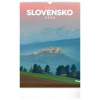 NOTIQUE Nástenný kalendár Naše Slovensko 2026, 33 x 46 cm