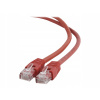 Gembird PP6U-0.5M/R UTP Cat6 Patch, 0,5m, červený