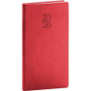 NOTIQUE Vreckový diár Aprint 2026, červený, 9 x 15,5 cm