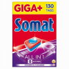 Somat karty všetko v jednom pre umývačku riadu GIGA + 130PCS (Somat karty všetko v jednom pre umývačku riadu GIGA + 130PCS)