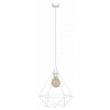VEĽKÉ prívesok DIAMOND Lampa BIELA vintage loft (VEĽKÉ prívesok DIAMOND Lampa BIELA vintage loft)