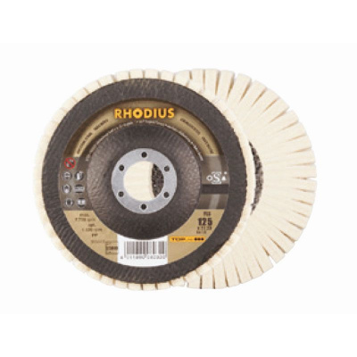 Rhodius 305373 | Leštiací filcový, lamelový kotúč 125 x 22,23 mm, tvrdost D5/H40, FLS