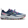 Brooks Cascadia 18 dámské Barva: Grey Blue Pink Sunny Lime, Velikost: 38