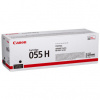 Canon originál toner 055 H BK, 3020C002, black, 7600str., high capacity