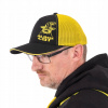 Čiapka so šiltom Black Cat Black and Yellow Trucker čierna veľ. univerzálna