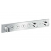 Axor ShowerSolutions Termostatická sprchová batéria Select 600/90 na 4 spotrebiče, chróm 18357000-AX