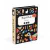 Janod Magnetická kniha Moduloform Tvary Magnetibook od 3 rokov