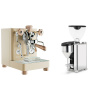 Lelit Bianca PL162T V3, gold + Rocket Espresso GIANNINO, chrome/black